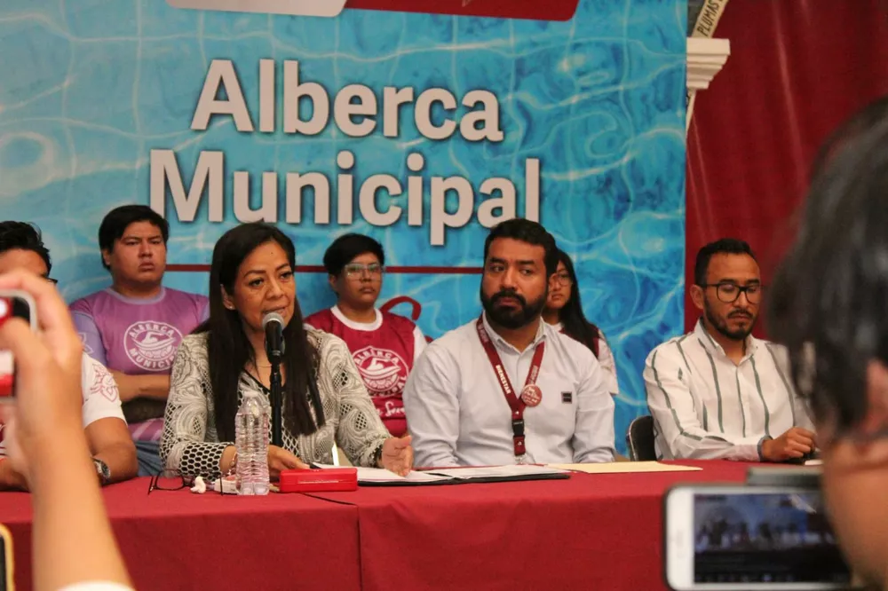 En Atlixco alistan apertura de la Alberca semi olímpica