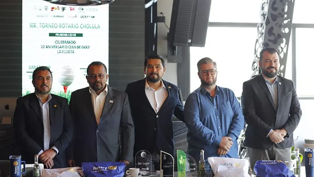 Primer Torneo de Golf Rotario Cholula será con causa