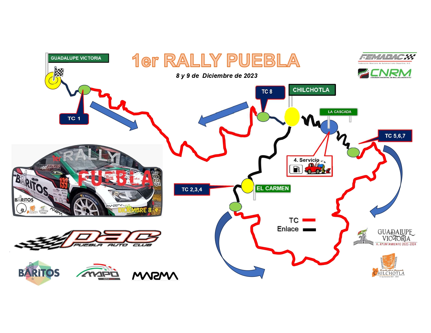 Anuncian el Rally Puebla 2023 en Chilchotla
