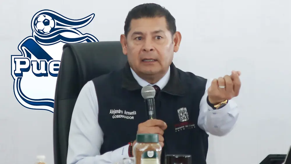 Sostiene Armenta críticas contra dueños del Club Puebla por baja inversión