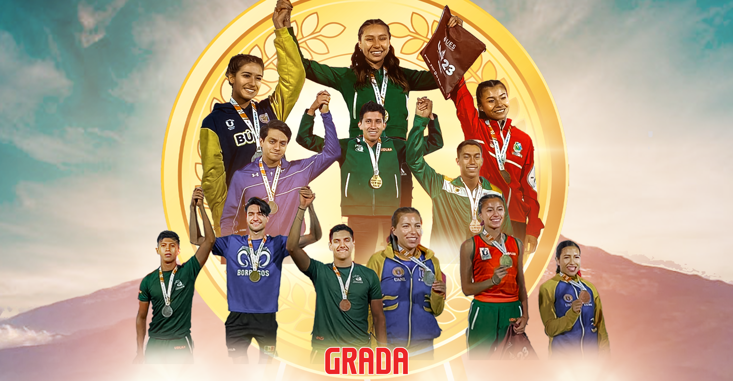 Aztecas de atletismo se cuelgan 7 medallas en Universiada
