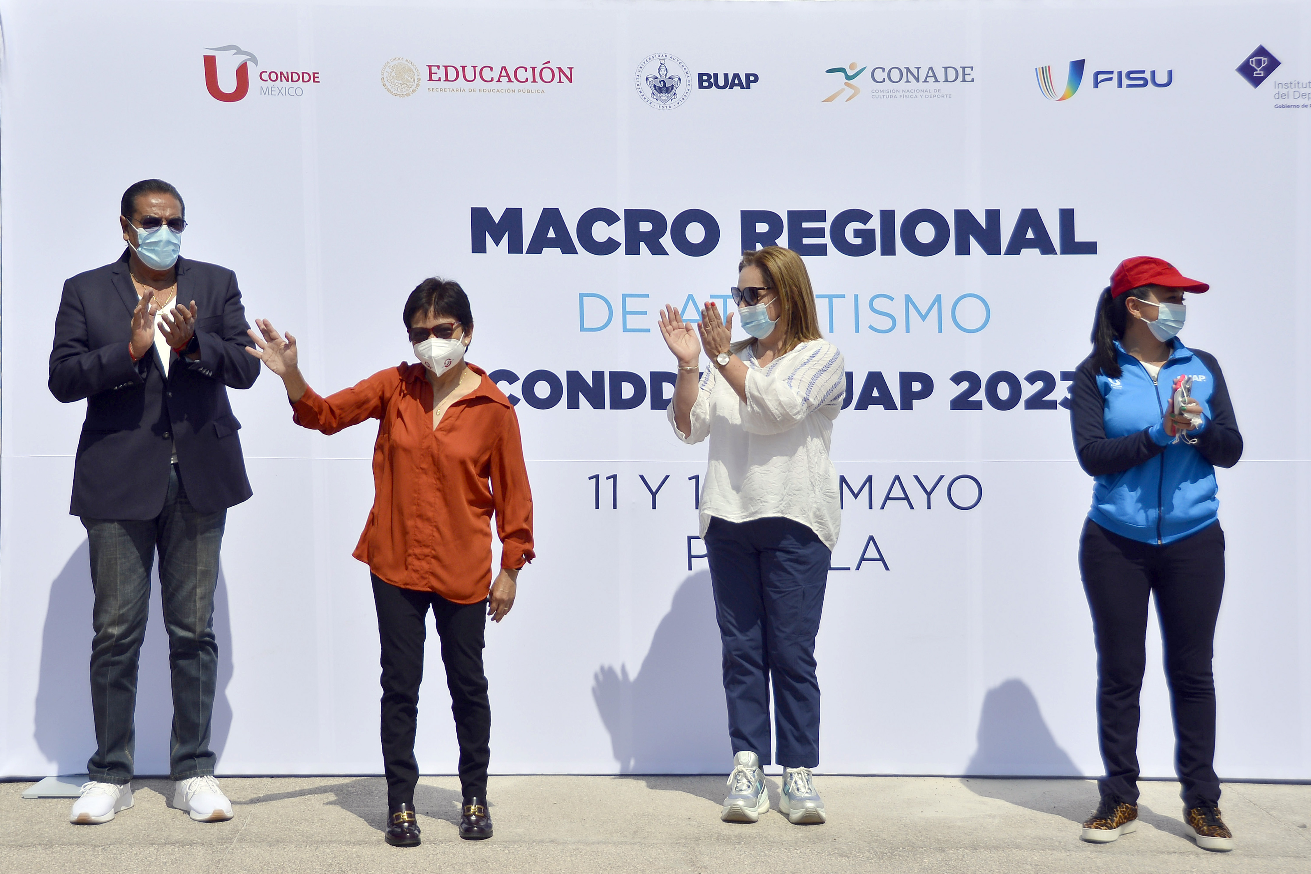 Inauguran Macro Regional de Atletismo CONDDE BUAP 2023