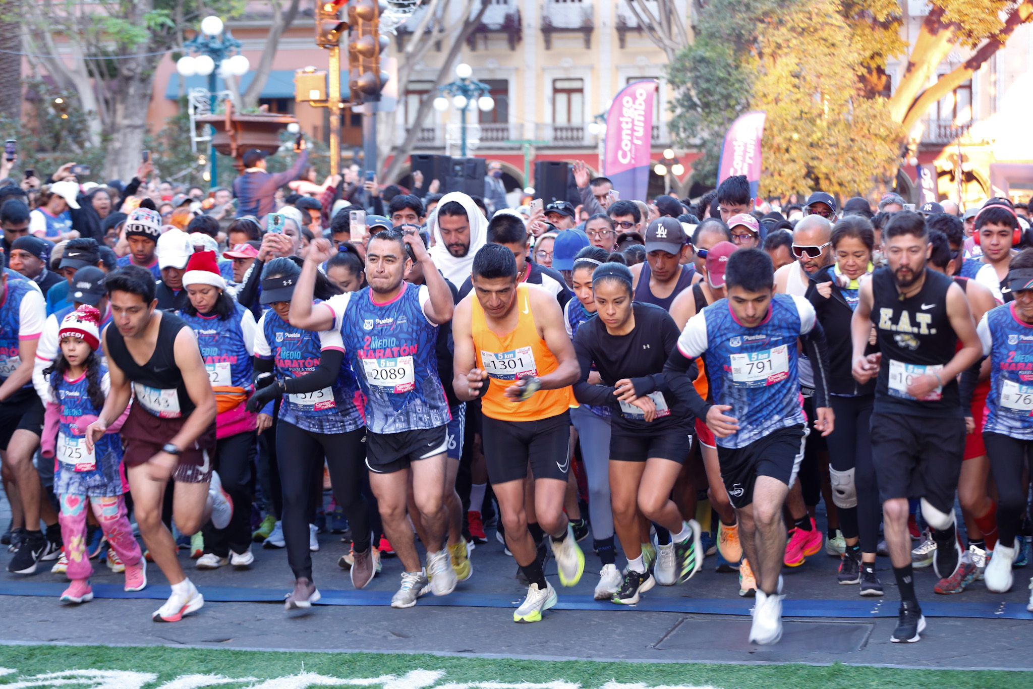 Cierra Medio Maratón de manera triunfal el año deportivo para Puebla