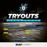 Lanza BUAP campo de pruebas para representativos de basquetbol