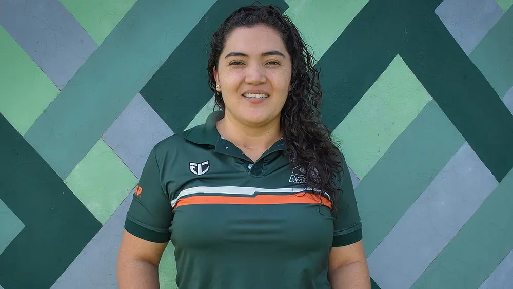 Sandra Guzmán en el Mundial de Taekwondo Cadetes