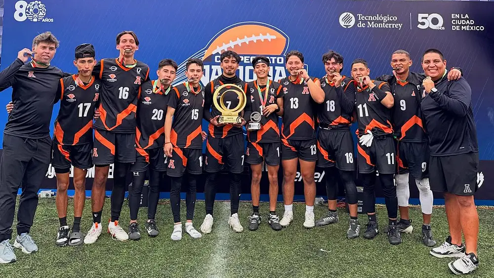 Flag Football: Anáhuac Puebla se coronó campeón nacional CONADEIP