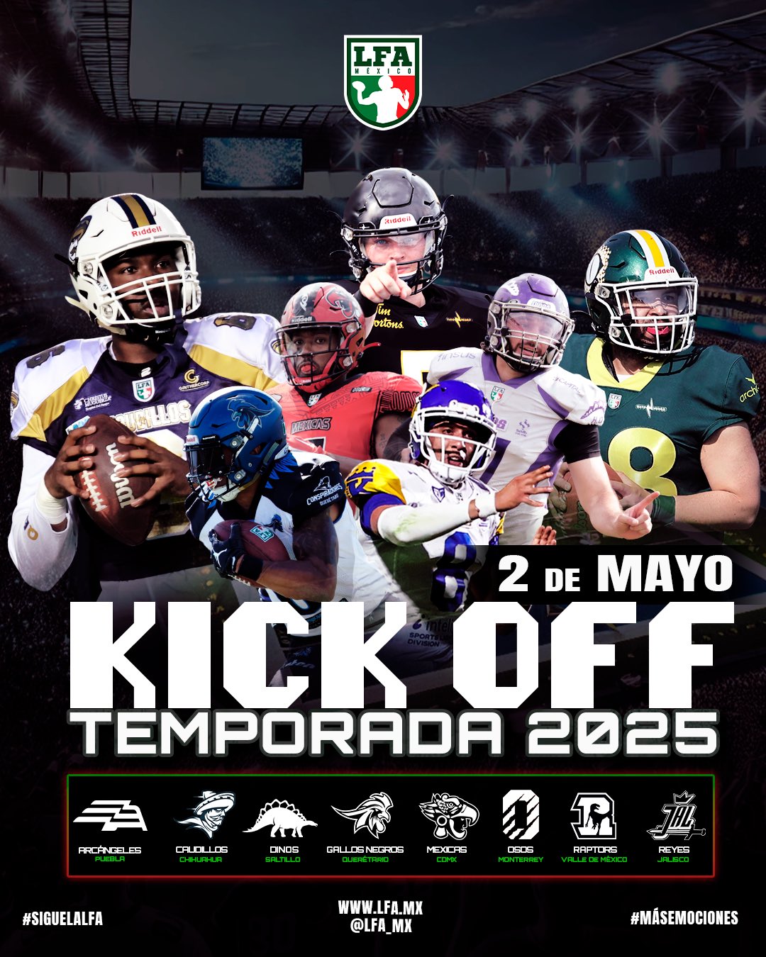 Arranca la LFA 2025: previa, dónde y cómo ver en TV streaming Semana 1