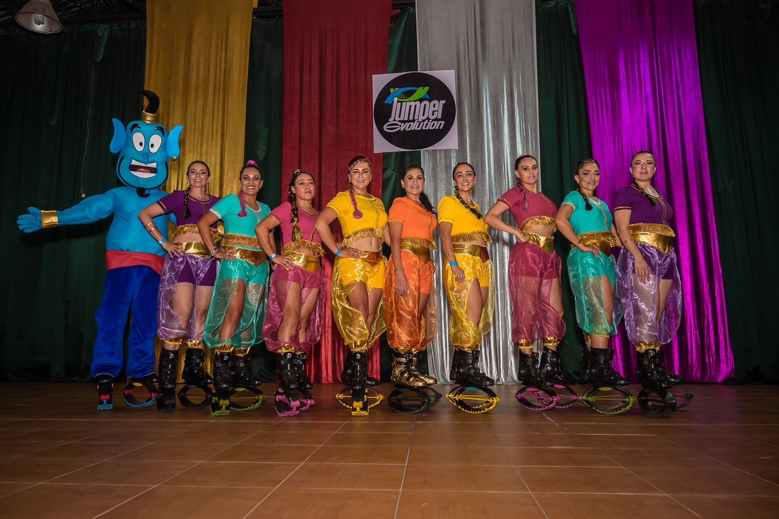 Puebla gana plata y galardón por mejor coreografía en nacional Jumper Evolution