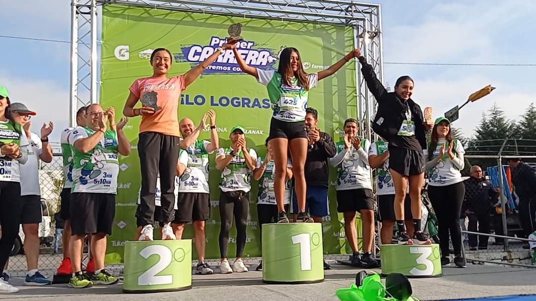 Ana Karen Mejía logra un nuevo podio en las pruebas de ruta de Puebla