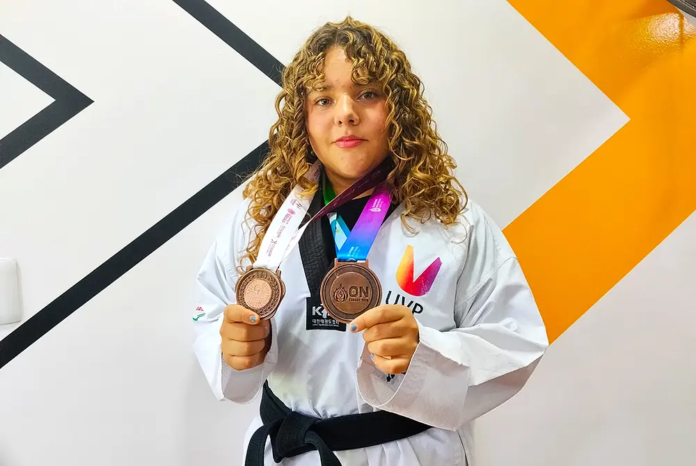 Ethel Sastre volvió a subir al podio nacional
