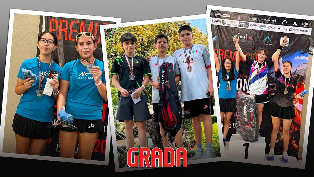Puebla suma podios en el Nacional Infantil y Juvenil de Frontenis