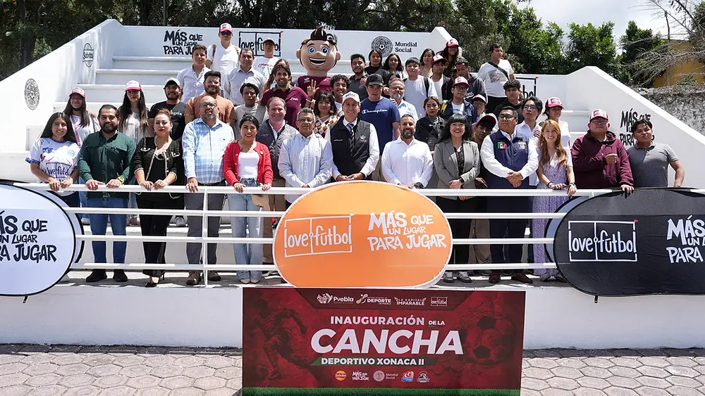 Inaugura IMDP nueva cancha en Deportivo Xonaca II