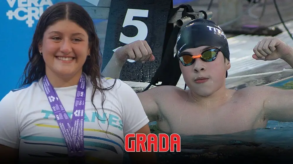 Titanes Alpha resaltan en Campeonato Nacional de Curso Largo de Natación