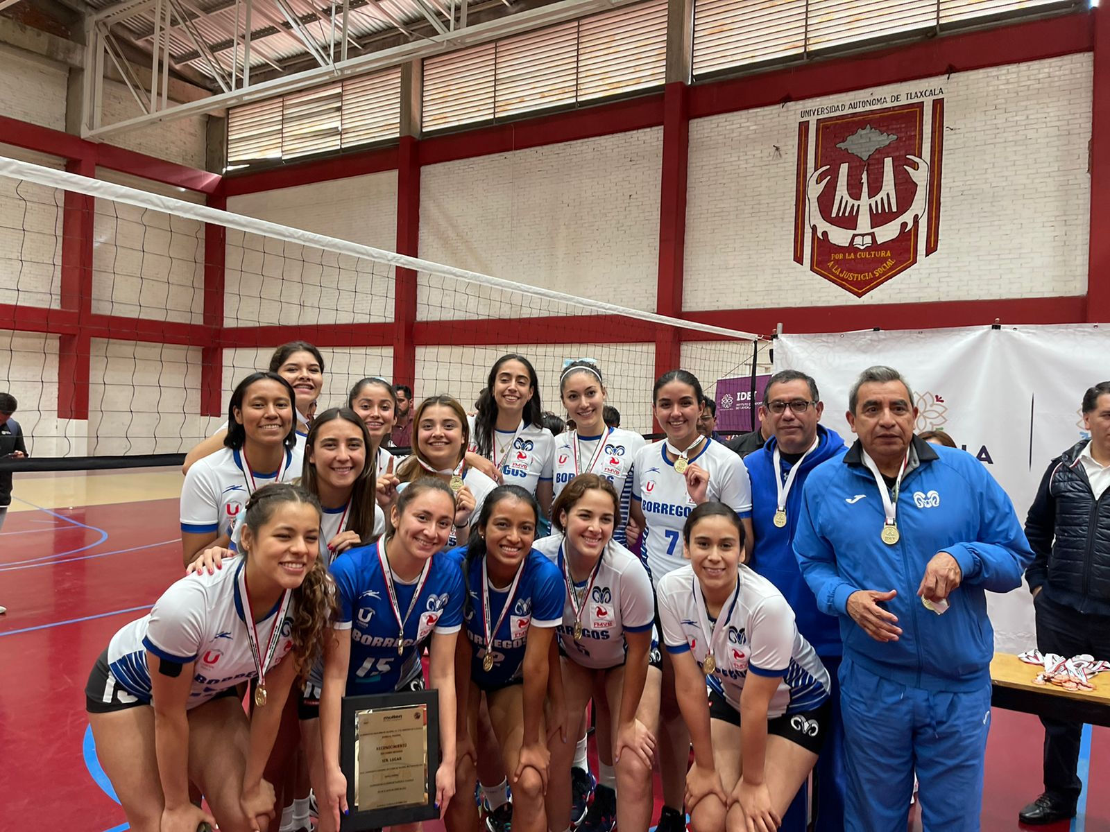 Borregas de Voleibol gritan: ¡Campeonas Nacionales!