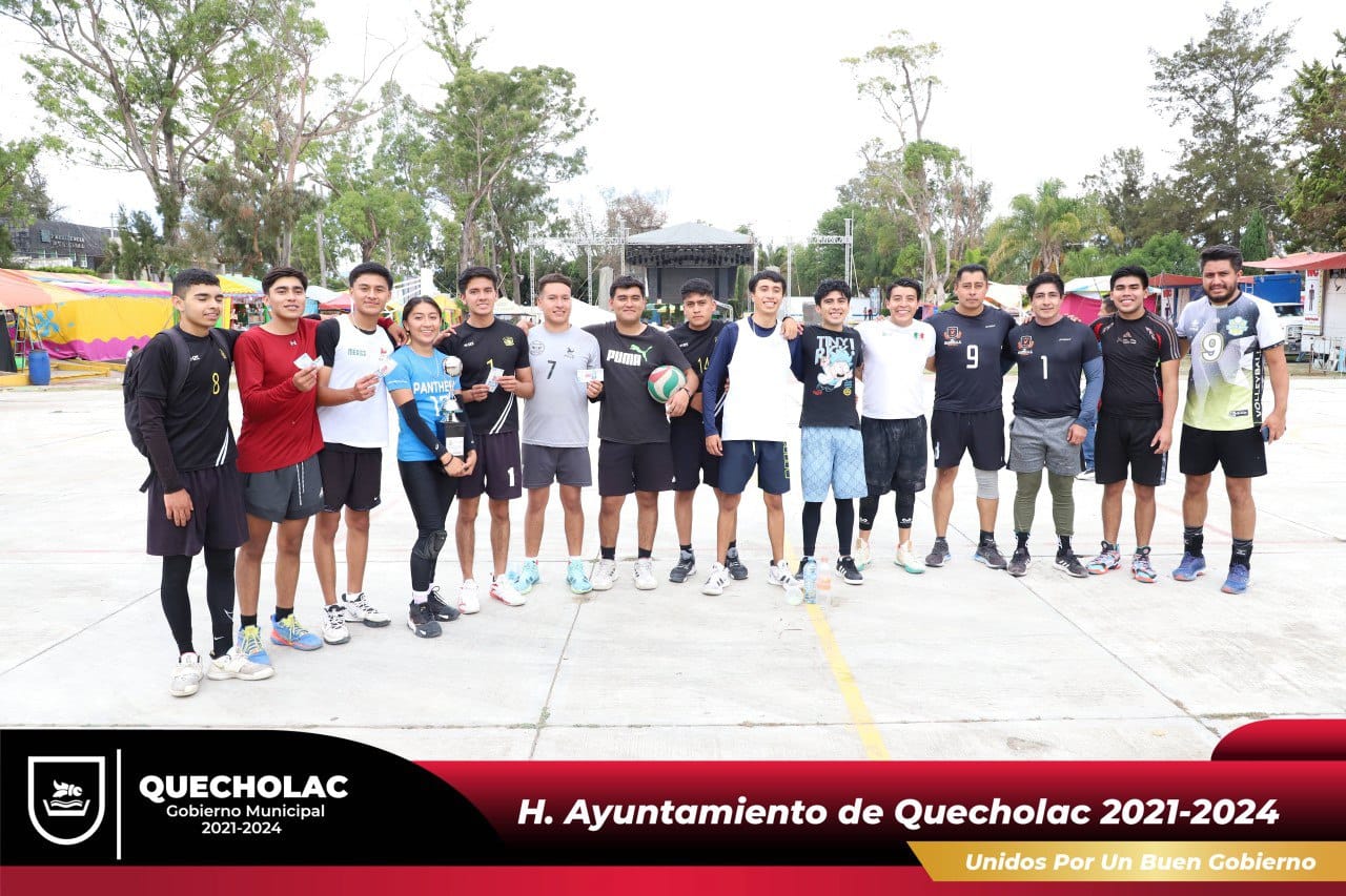 Celebran torneos de voleibol en Quecholac