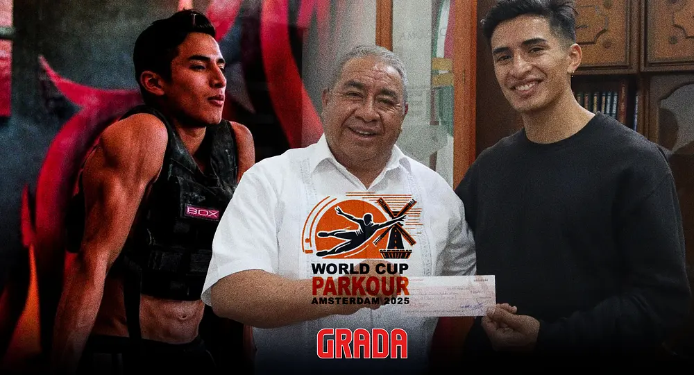 Rubén García, listo para representar a México en el Mundial de Parkour