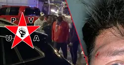 "28 de Octubre" golpea a aficionados en Estadio Cuauhtémoc