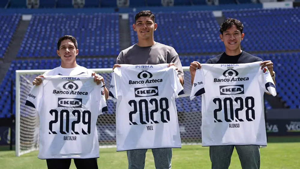 Club Puebla renovó a Baltazar, Ortega y Ramírez