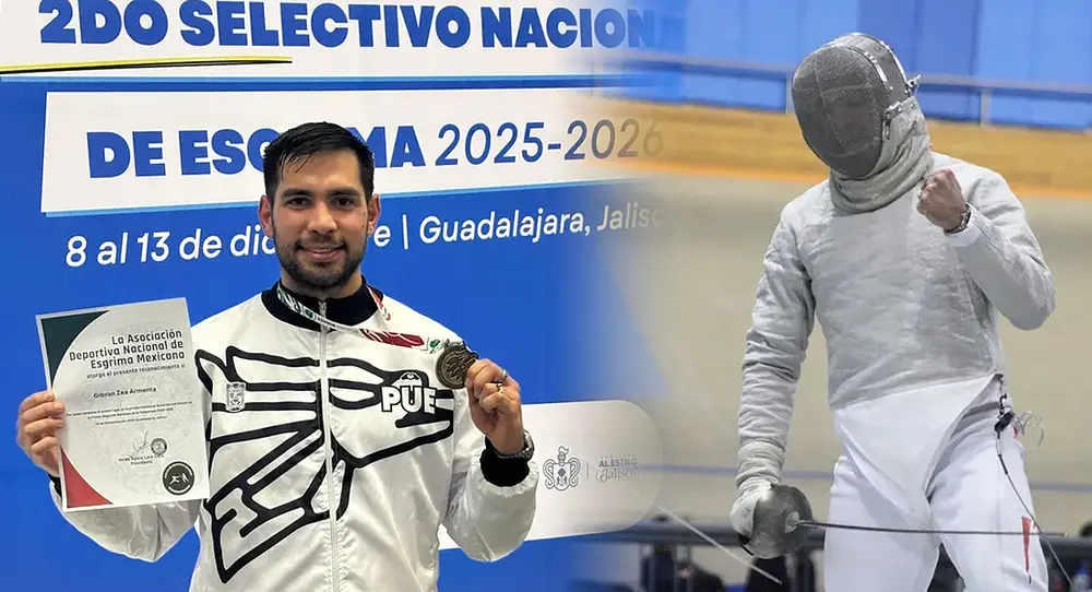 Gibran Zea, campeón en Selectivo Nacional de Esgrima 2025