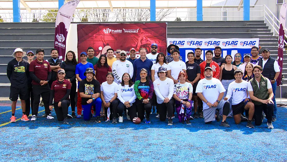 Ayuntamiento de Puebla genera alianza con NFL Flag y Broncos de Denver