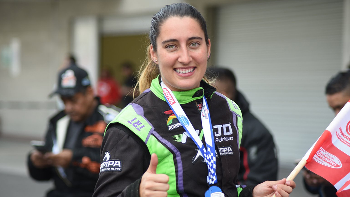 “Majo” Rodríguez debutará en Nascar México Series 2025