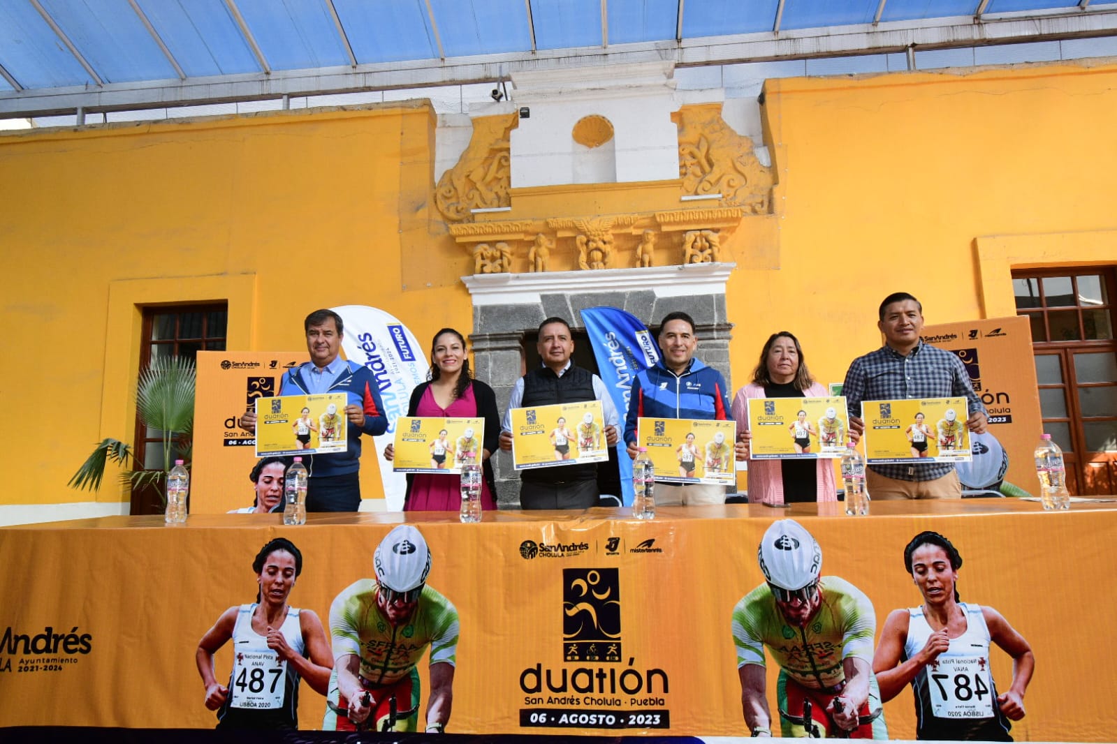 Más de 1 mil atletas espera el Duatlón 2023 de San Andrés Cholula