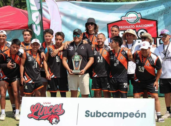 Subcampeonato de flag football: gran lección para la Anáhuac Puebla