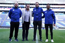 Mario Acosta y Mariano Filipo, los auxiliares de Andrés Carevic