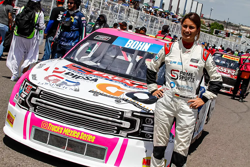 Alexandra Mohnhaupt, asciende a novena posición de Trucks México Series