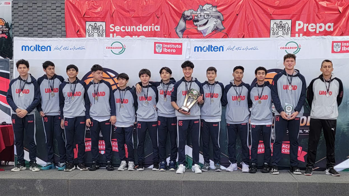 UMAD, bicampeón nacional en baloncesto juvenil