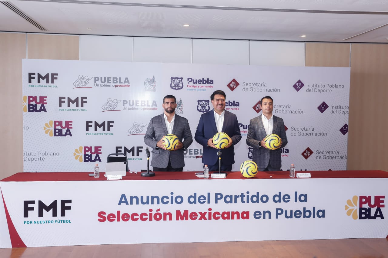 FMF confirma juego del "Tri" en Puebla el 12 de octubre