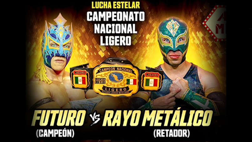 Rayo Metálico estelariza la Noche de Campeones CMLL