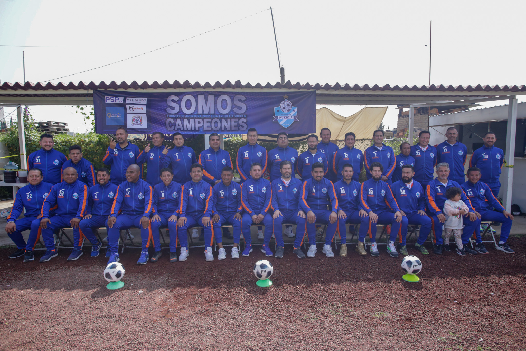 Deportivo Puebla, listo para la fase final de la Liga Trujillo