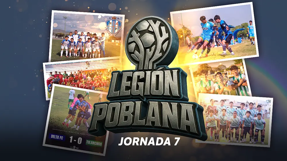 Equipos poblanos despiertan en Jornada 7 TDP 2025