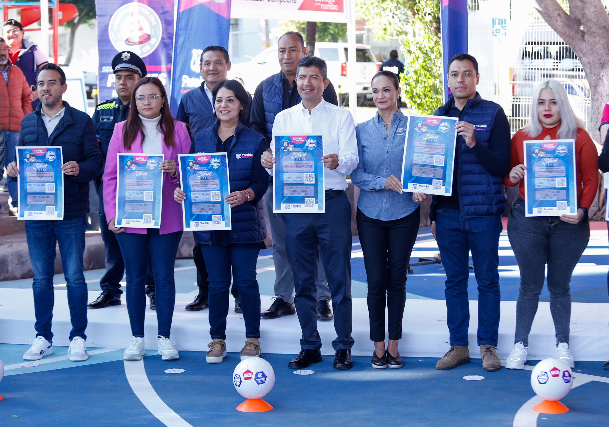 Presentan jingle y boleto del Mundial de Futbol 7