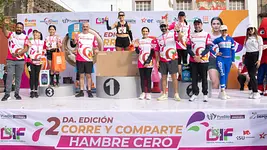 Recaudación exitosa de carrera “Corre y Comparte Hambre Cero” 2025