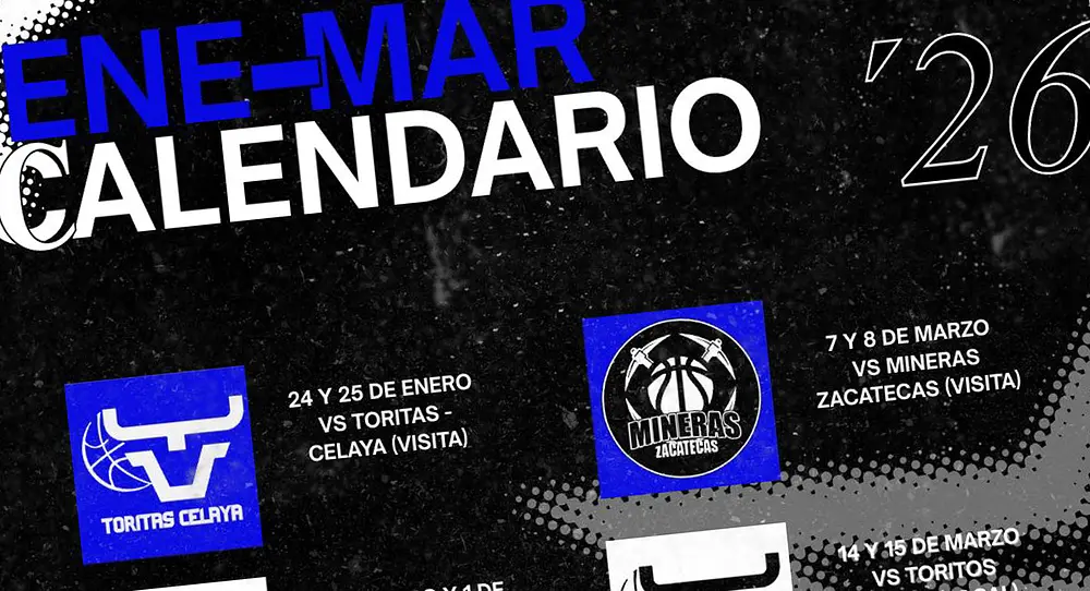 Calendario Estrellas de Puebla 2026: fechas y juegos de LMBPF