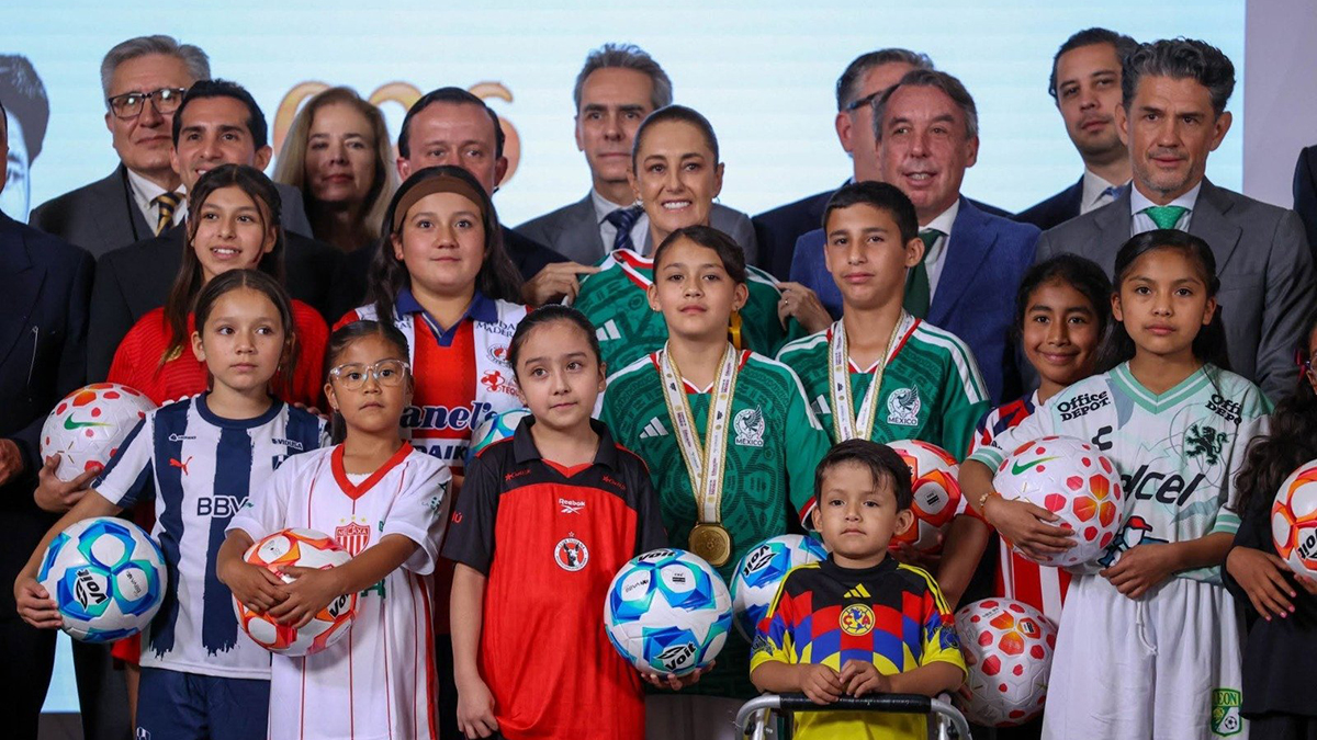 Liga MX y gobierno federal anuncian programa de escuelas infantiles