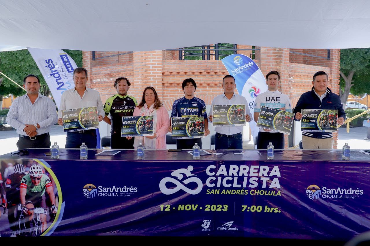 Vivirá San Andrés Cholula emociones con Carrera Ciclista 2023