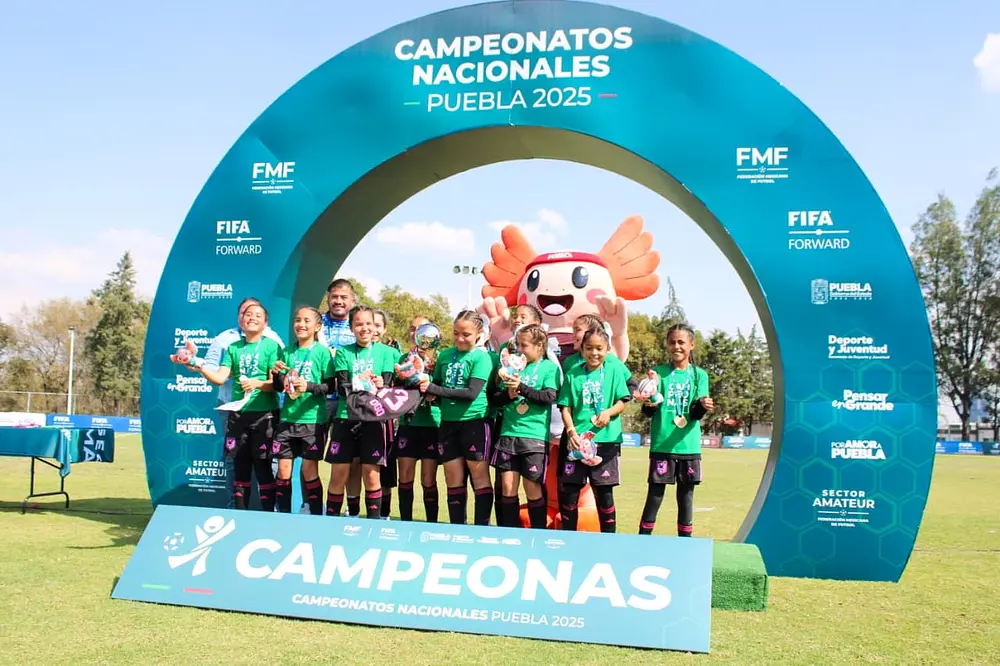 Nacional Sub-9 y Sub-11 FMF no se quedó en Puebla