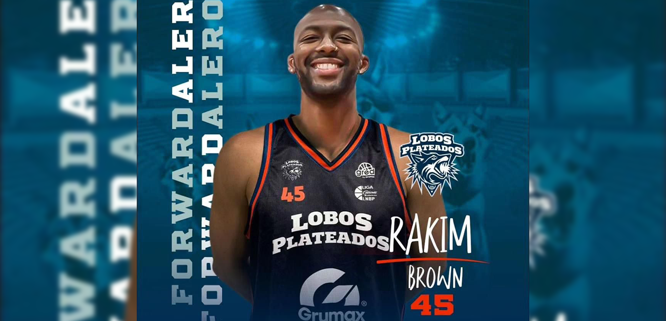 Rakim Brown llega a Lobos Plateados de Puebla