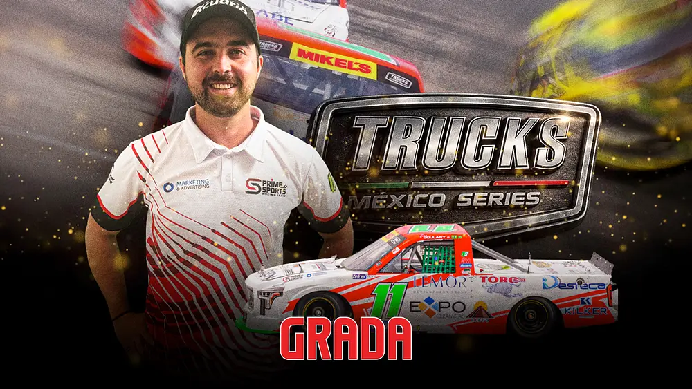 Luis Goulart, en la pelea por el Novato del Año de Nascar México